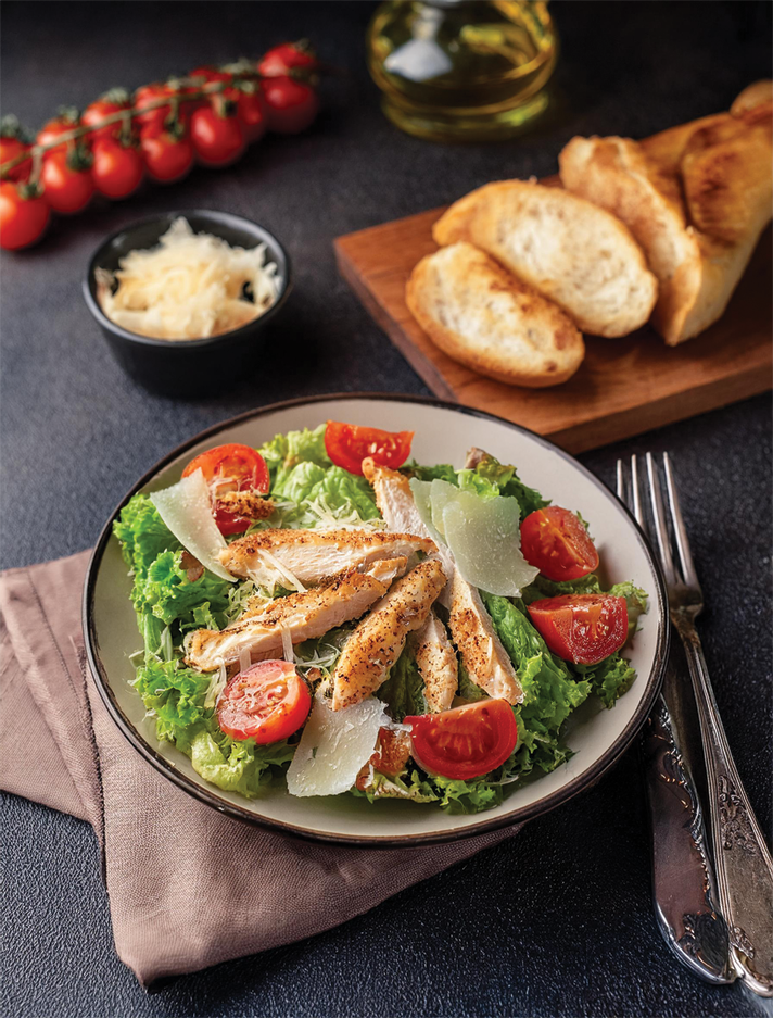 chicken ceasar salad